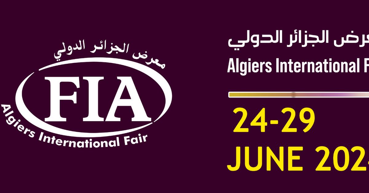 Me Dition De La Foire Internationale D Alger Fia Cci France Algerie